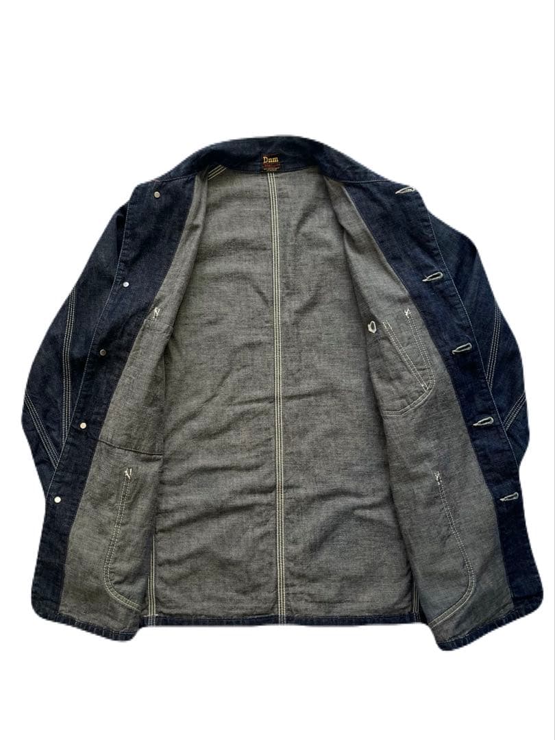 希少 旧DENIME オリゾンティ期 デニムカバーオール Lee 91-Jタイプ