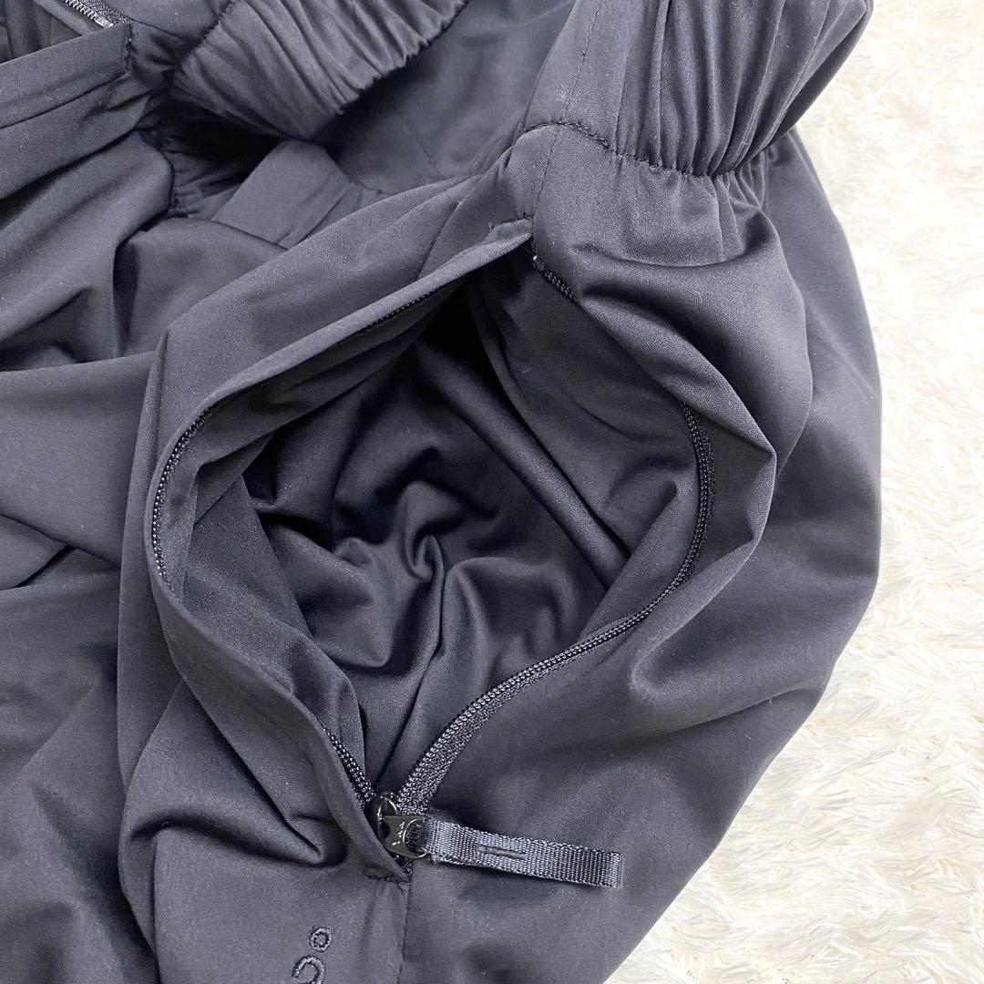 22AW✨ナゴンスタンス　パラシュートパンツ　カジュアルパンツ　ナイロン　黒　M