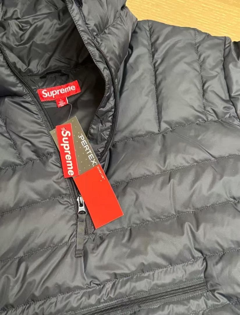 Supreme ブラック マイクロダウンジャケット Mサイズ 美品