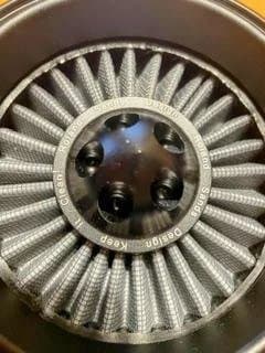 ヤマハボルトⅩⅤ９５０　ブラック エアクリーナー ボルトオン