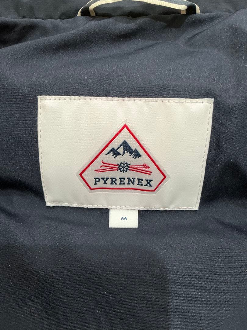 PYRENEX ピレネックレス　ダウンベスト ネイビー　紺色