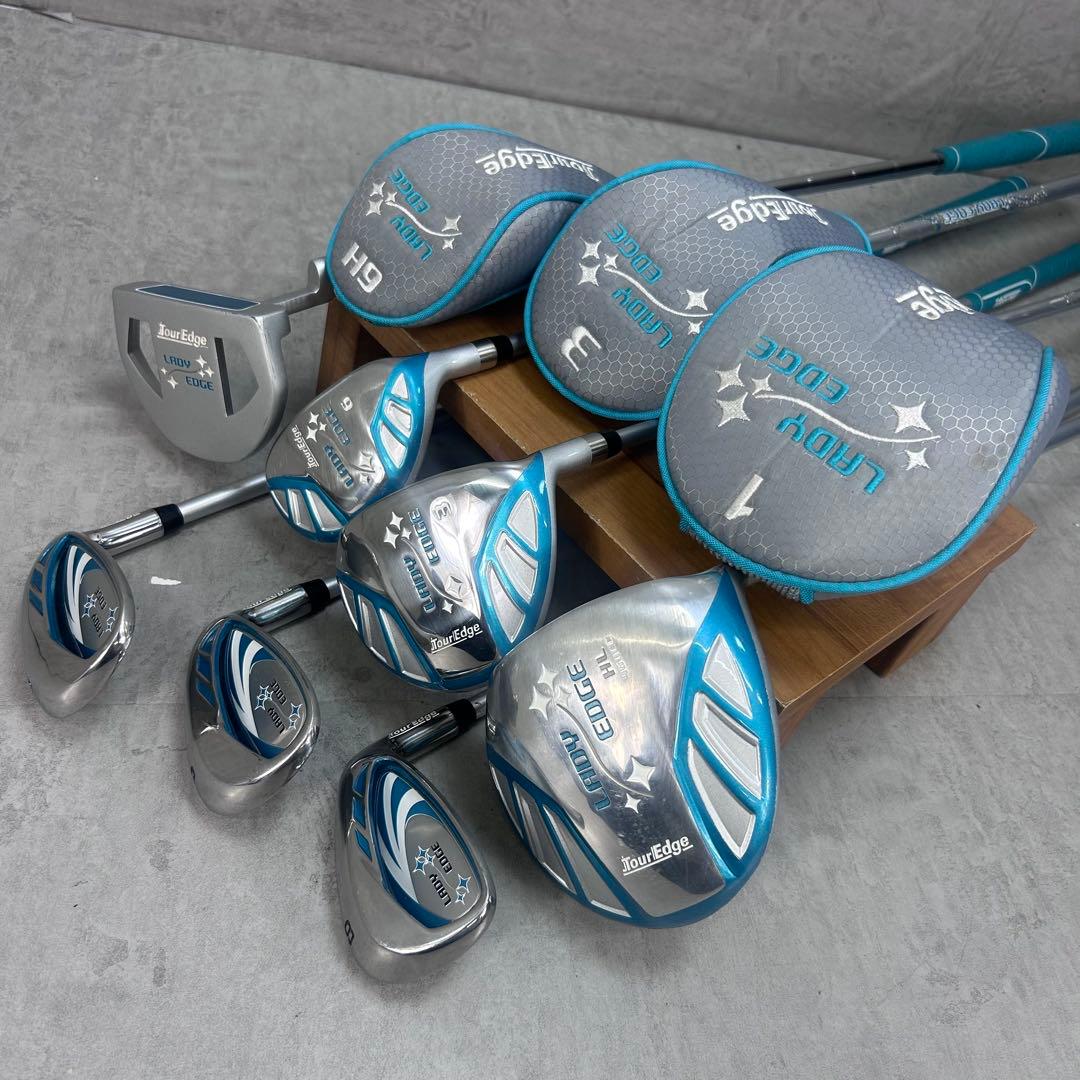 ツアーエッジ　ツアーステージ　レディースゴルフ　クラブセット　7本　右利き用