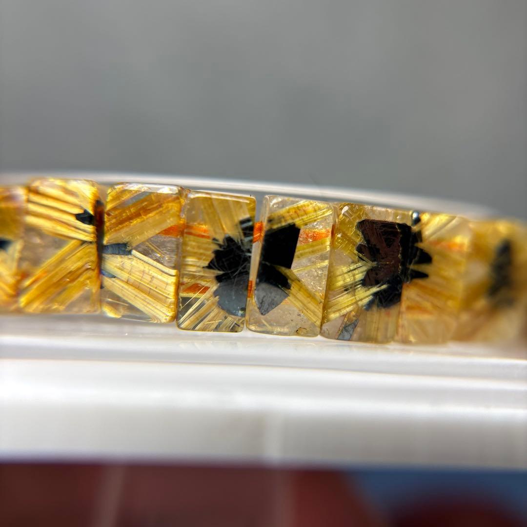 太陽放射ルチル　バングル　3-21