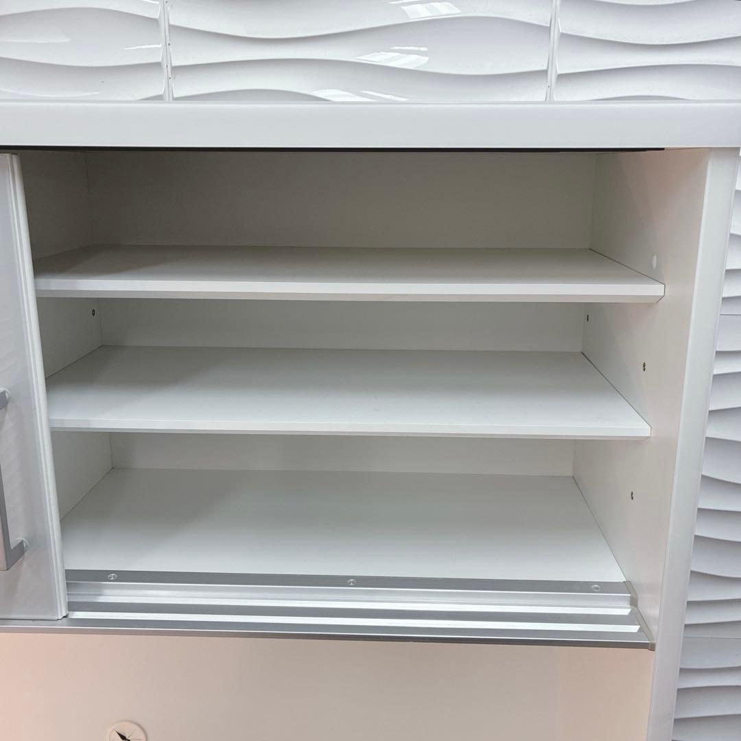 ◇大阪府全域 神戸市 配達料無料！◇高橋木工所◇キッチンボード食器棚◇幅120◇