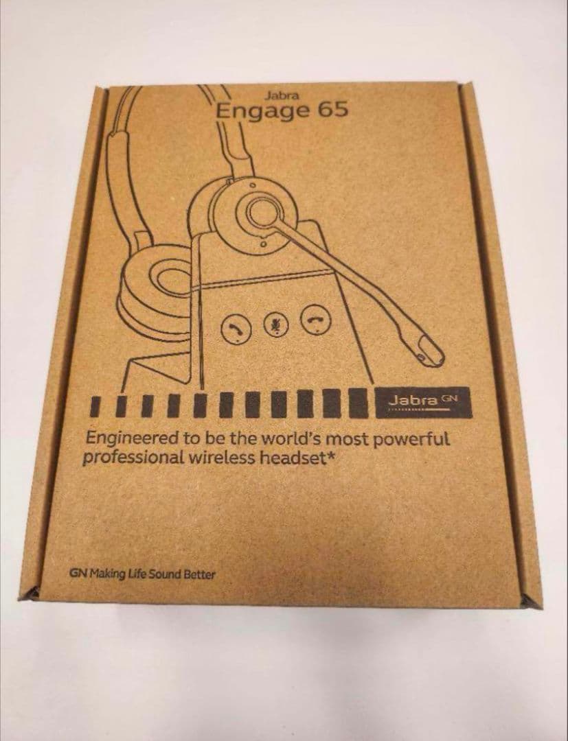 新品未使用 Jabra Engage 65 Stereo ワイヤレスヘッドセット