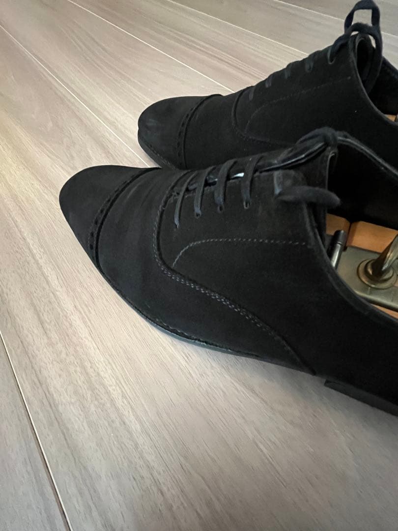 6Ｄクロケット＆ジョーンズ　BELGRAVE 黒スエード　ダイナイトソール