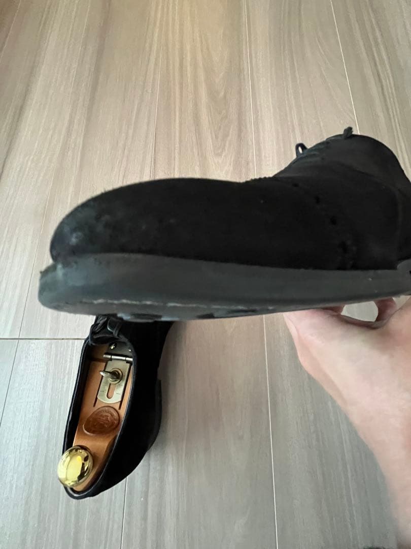 6Ｄクロケット＆ジョーンズ　BELGRAVE 黒スエード　ダイナイトソール