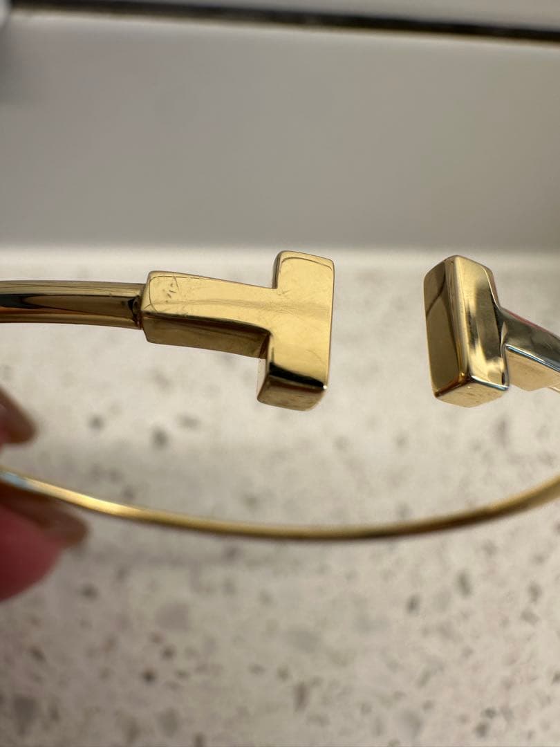 専用＊Tiffany & Co. ティファニーブレスレット ナローTワイヤー