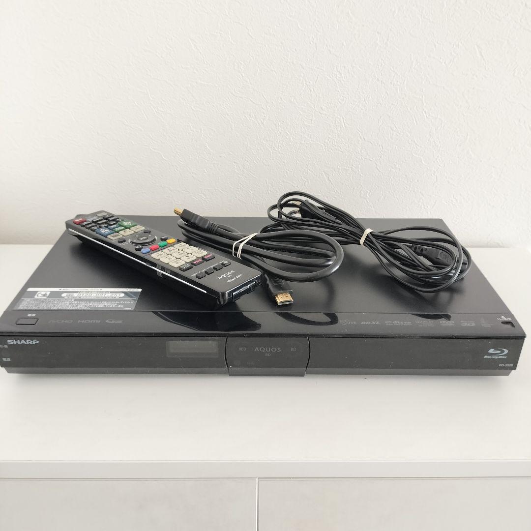 SHARP ブルーレイレコーダー BD-S520 リモコン付き