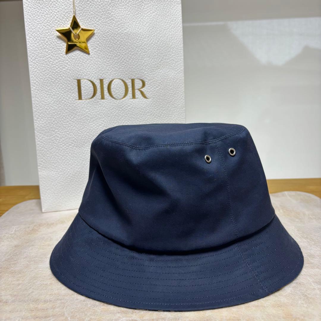 Christian Dior　ボブハット　リバーシブル　58サイズ