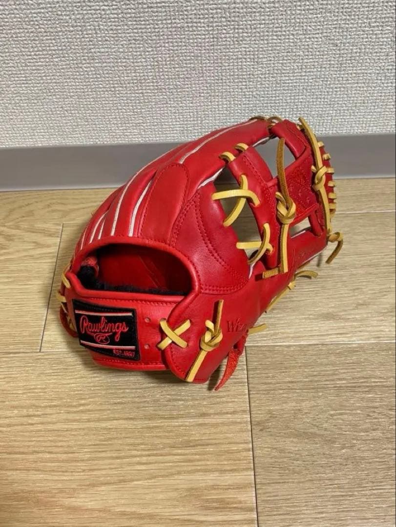 《美品》Rawlings Wizard 軟式内野手用グローブ