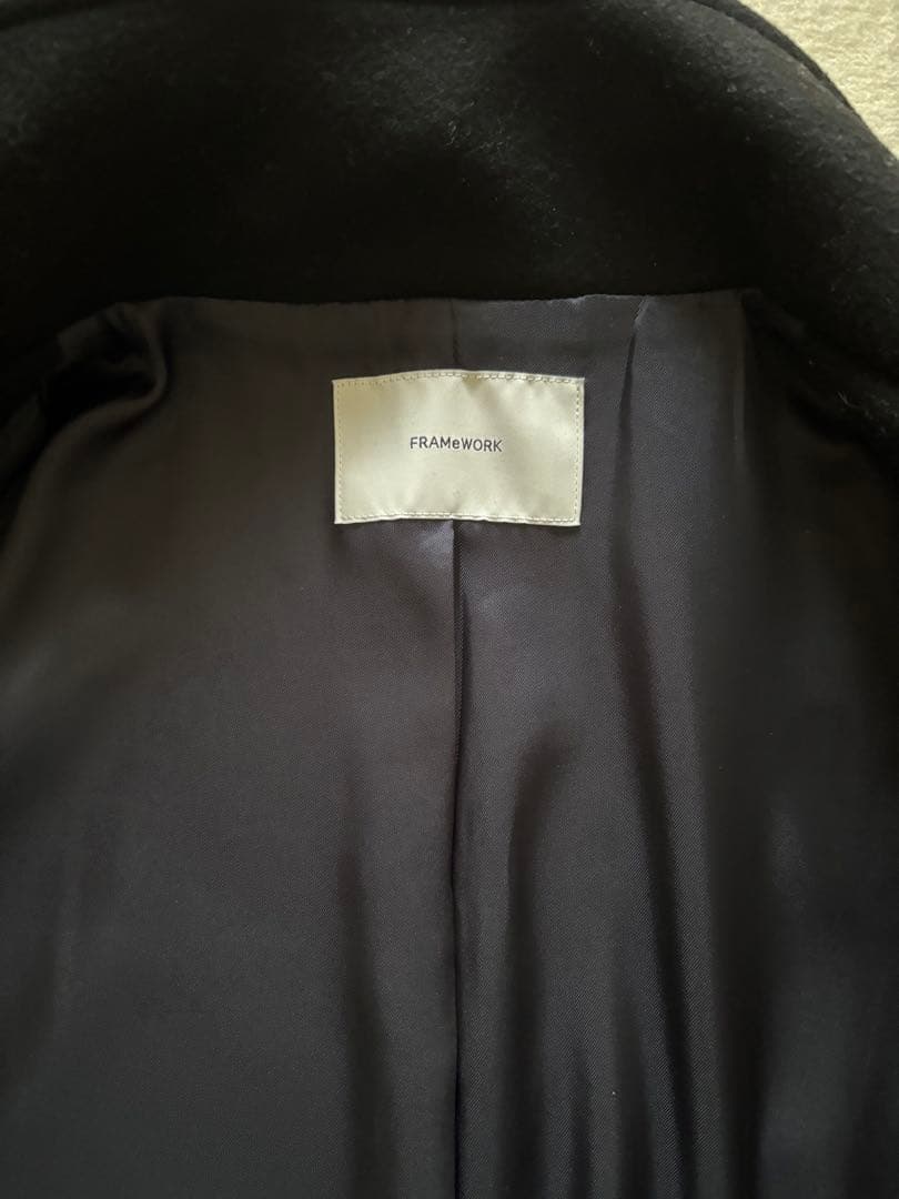 FRAMeWARKメルトンコクーンコート3