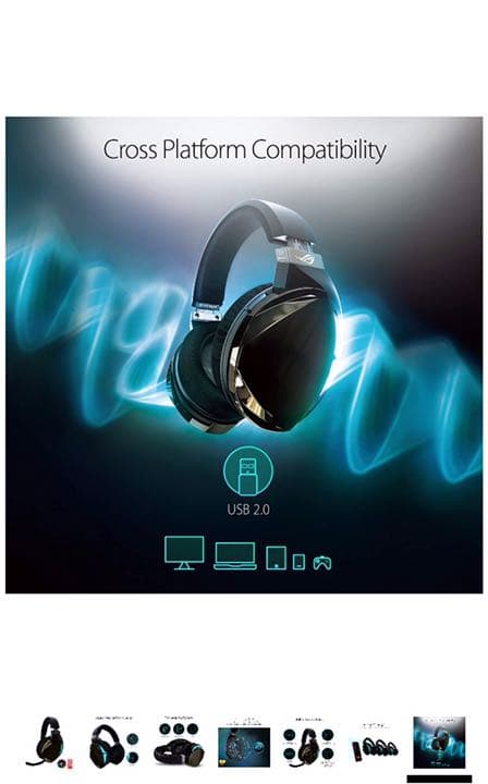 ヘッドホン ROG Strix Fusion 500