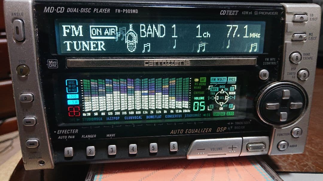 当時物、希少なカロッツェリア FH-P909MD 動作品