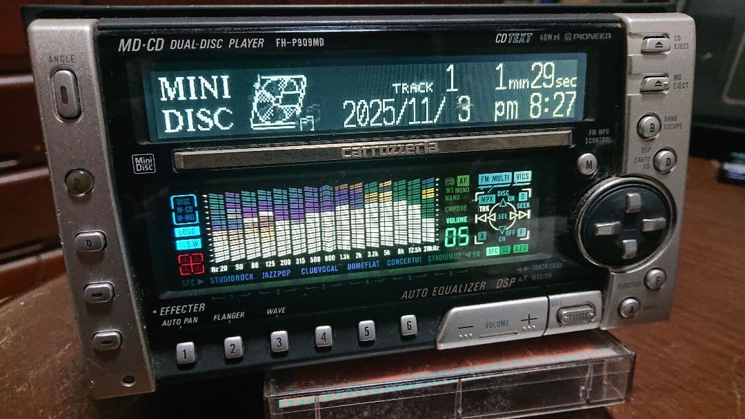 当時物、希少なカロッツェリア FH-P909MD 動作品
