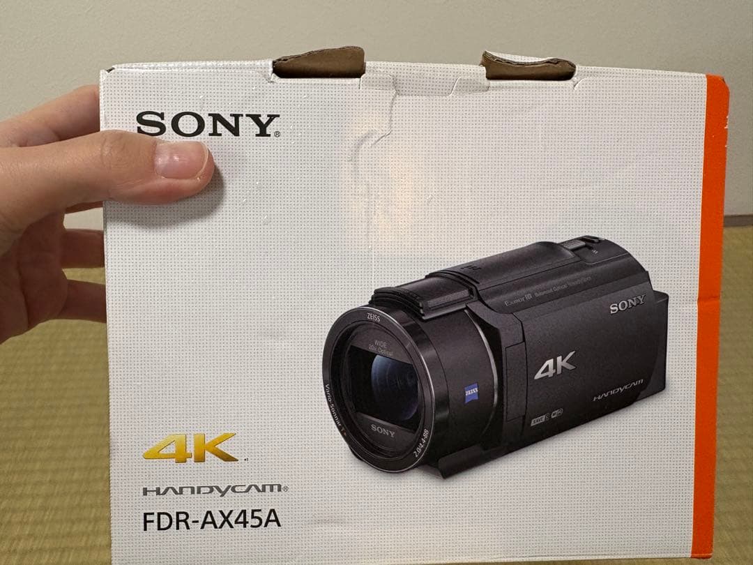 SONY FDR-AX45A 4K ハンディカム ビデオカメラ本体