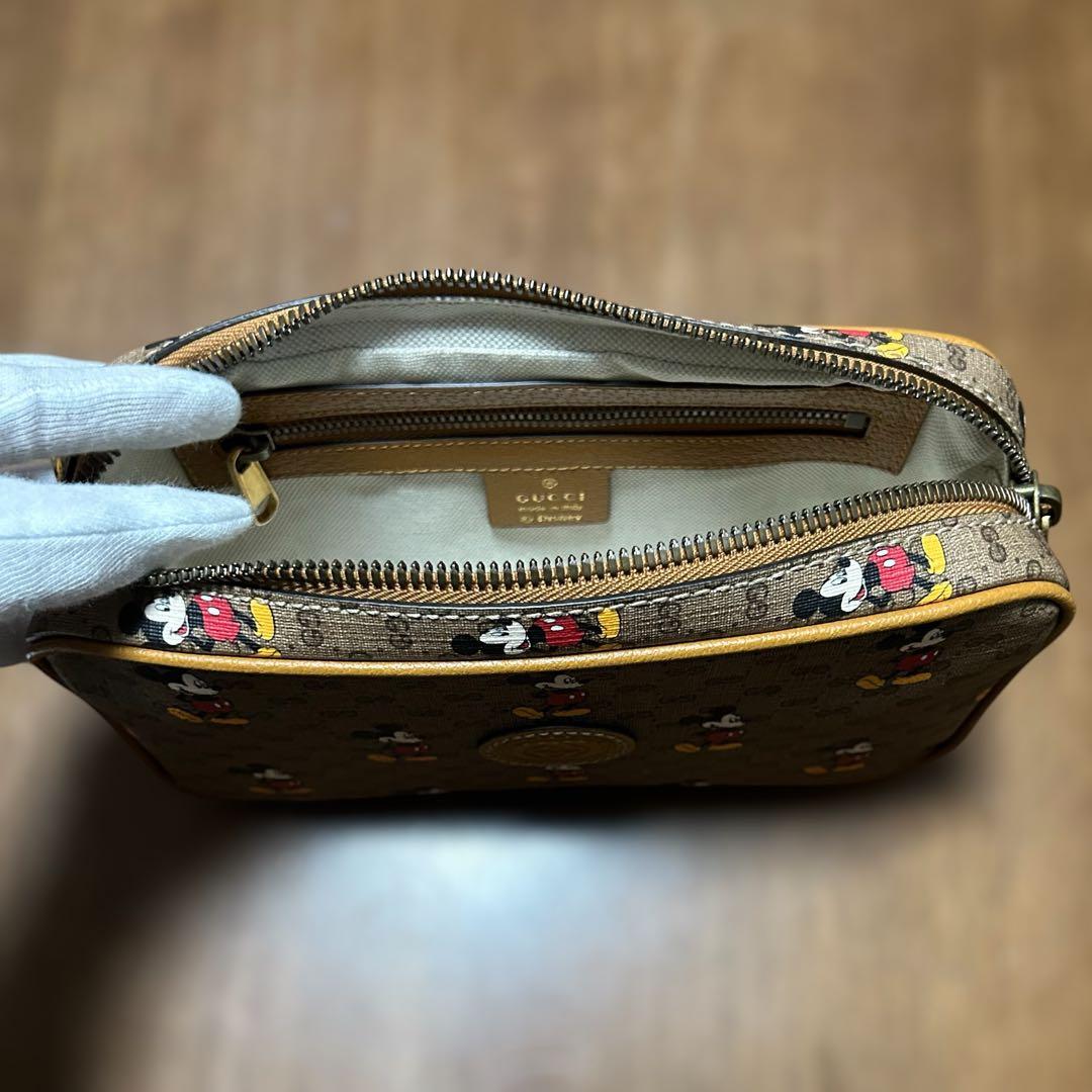 GUCCI グッチ ディズニー コラボ ミッキー ベルトバッグ ボディバッグ