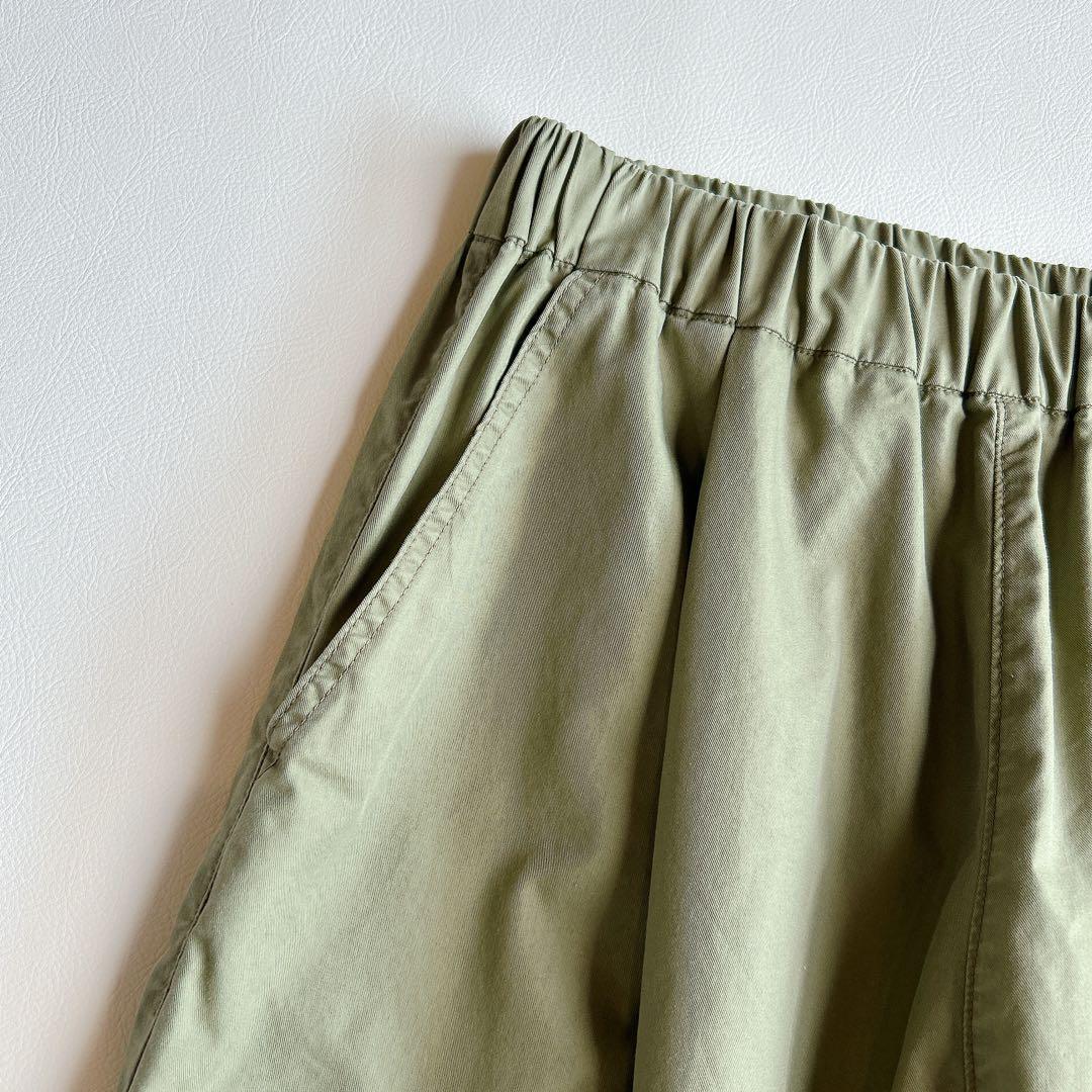 りぇ/ NUMBER18 ohako ⿻ ルーズ カーゴパンツ 春 カーキ
