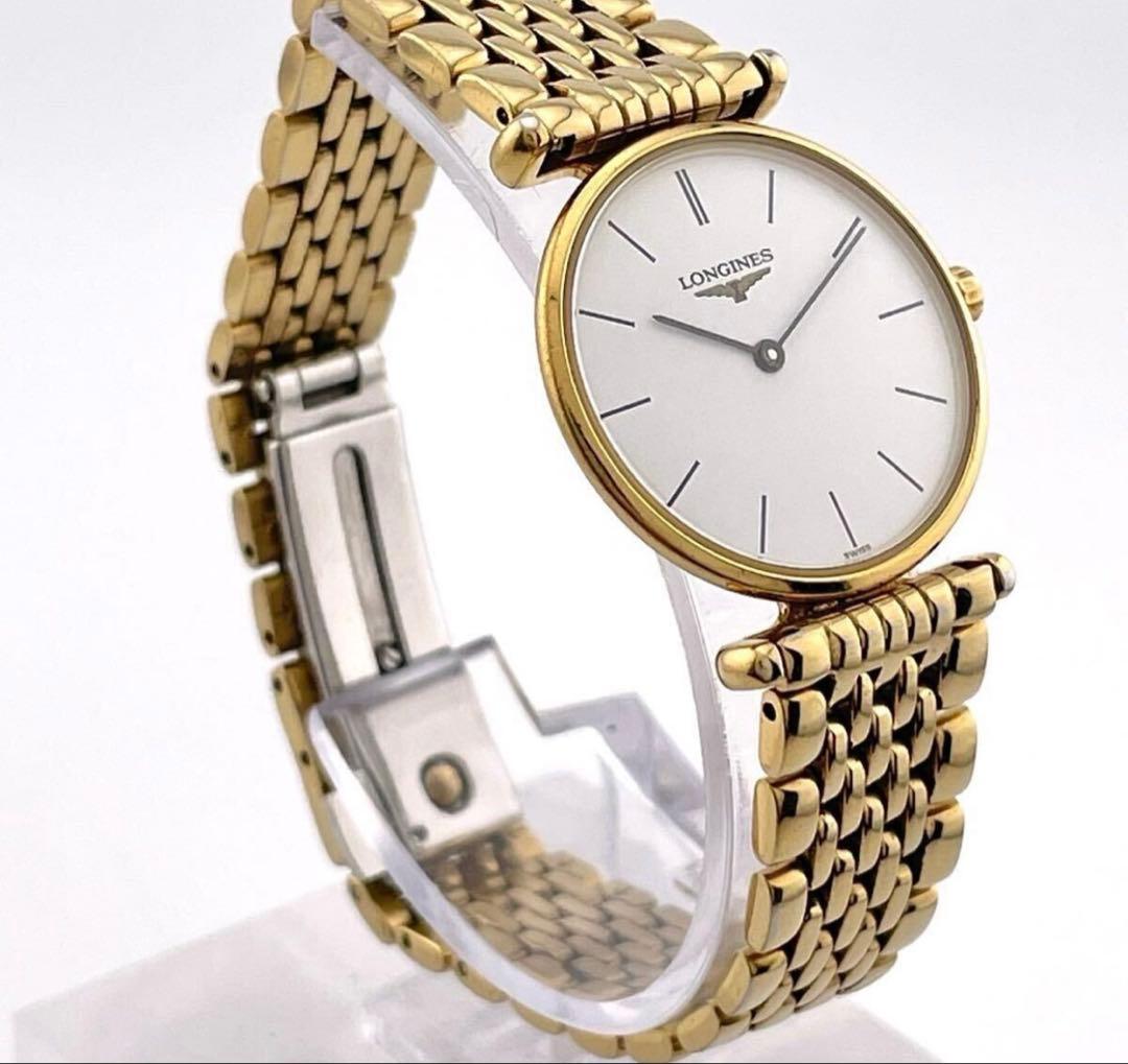 美品　LONGINES レディース 時計 ゴールド 稼働中