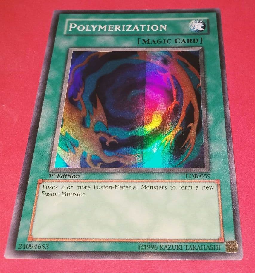 秘蔵 エラー ホイル 特濃 glossy 1st LOB 融合 初期 比較付き