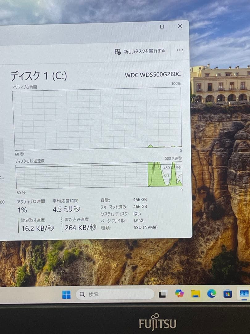 その他ノートPC本体 Fujitsu CELSIUS H780 i7-8850H 16GB P1000