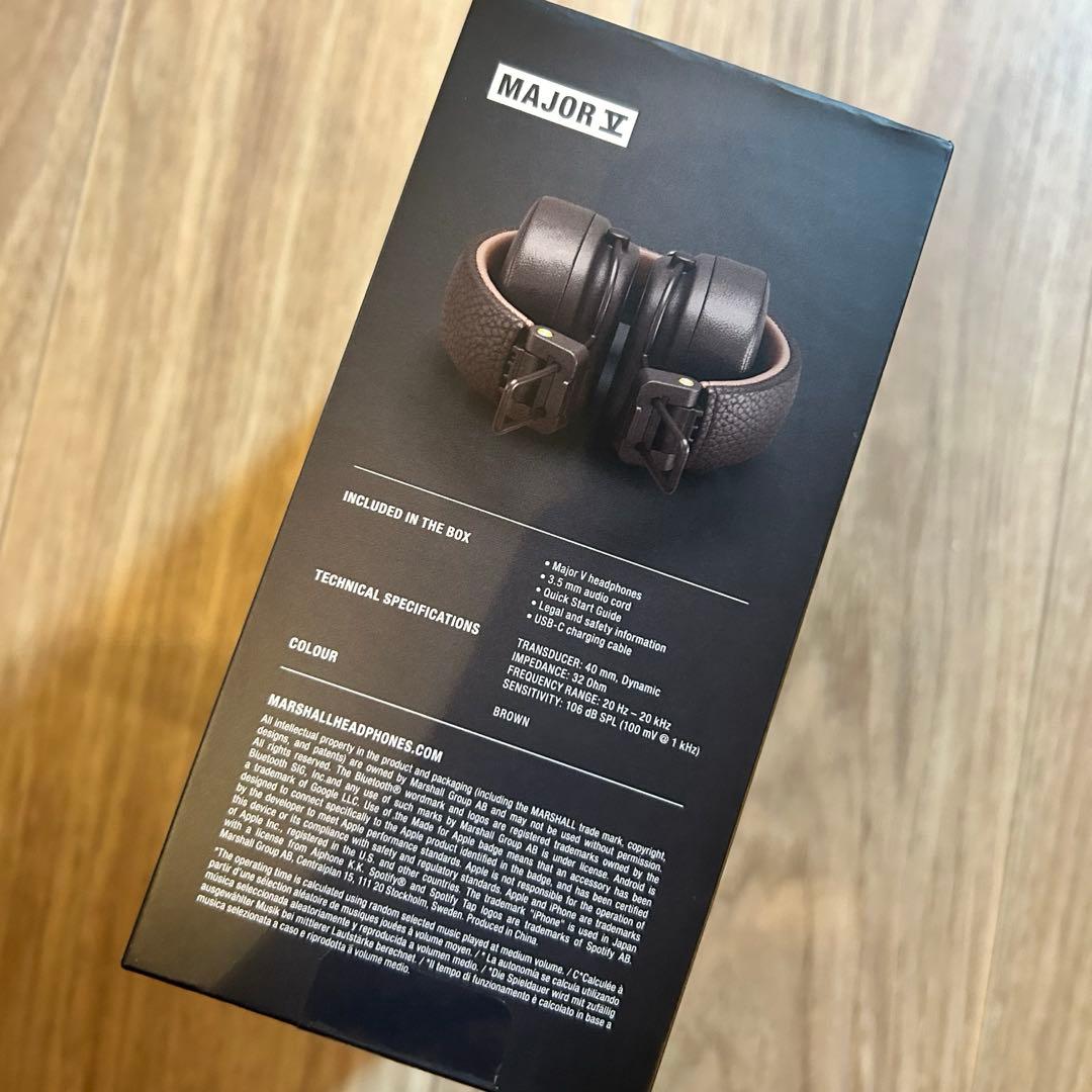【新品未開封】Marshall Major V ワイヤレスヘッドホン