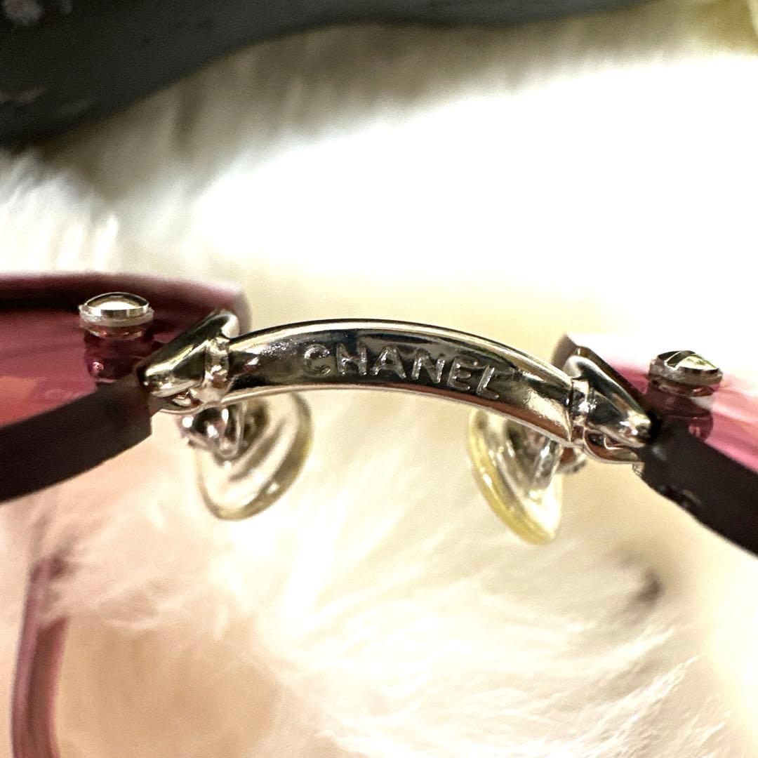 CHANEL 4017-D レディース　ココマーク サングラス　ラインストーン