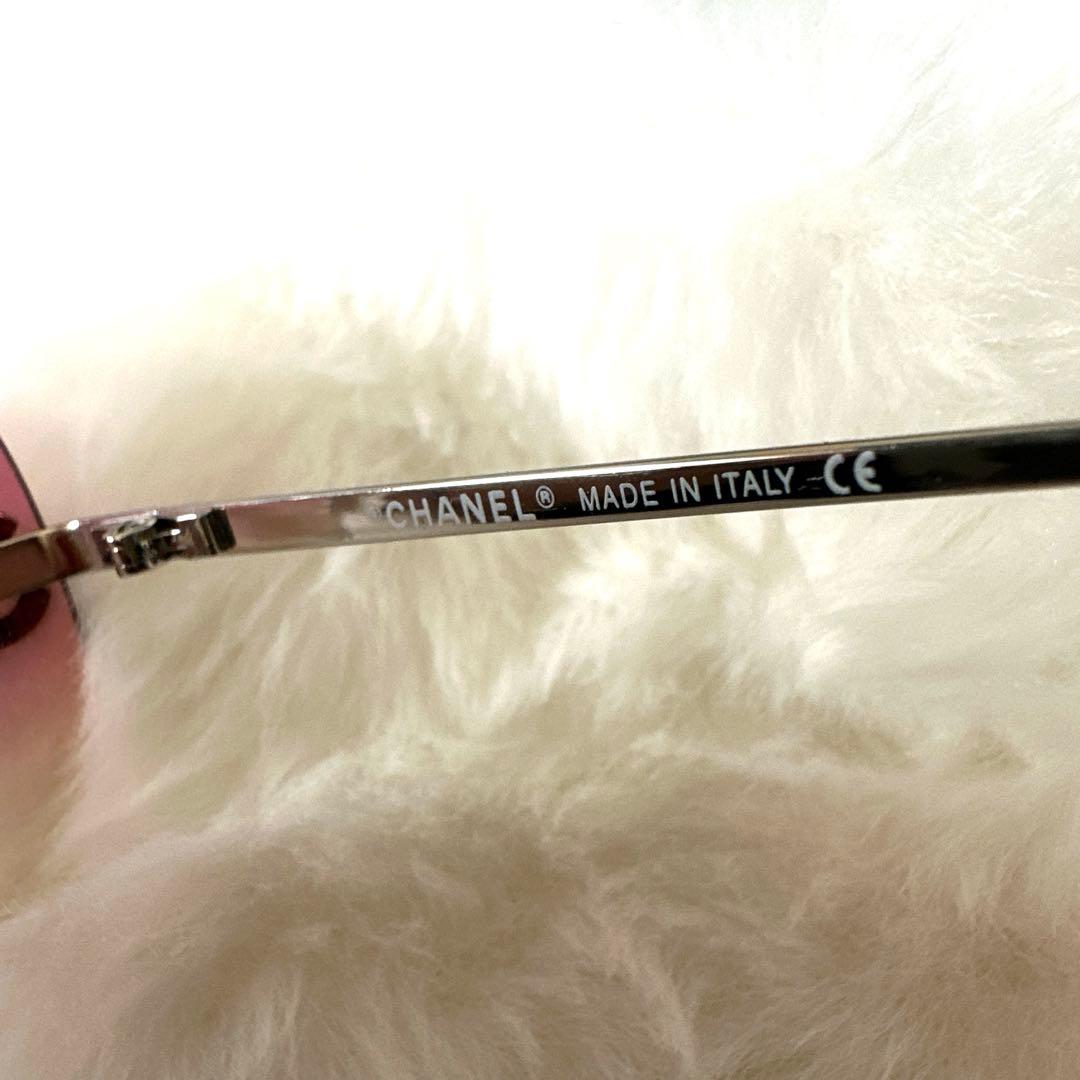 CHANEL 4017-D レディース　ココマーク サングラス　ラインストーン