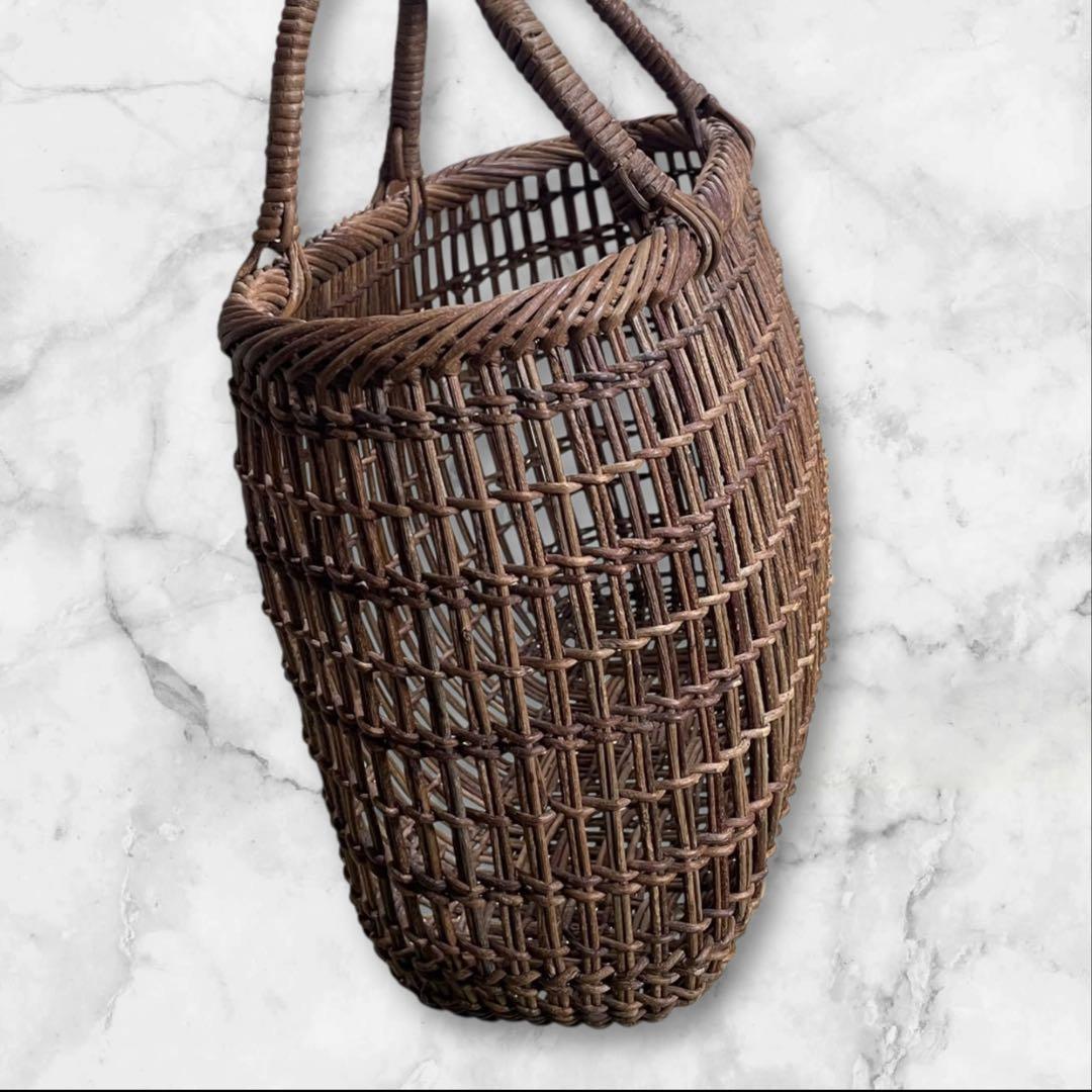 あけび 籠バッグ 手作り カゴバッグ ナチュラル素材