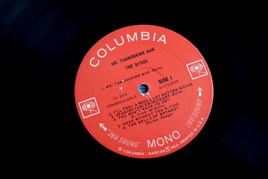 USオリジナルMONO ザ・バーズ / ミスター・タンブリン・マンMAT1/1