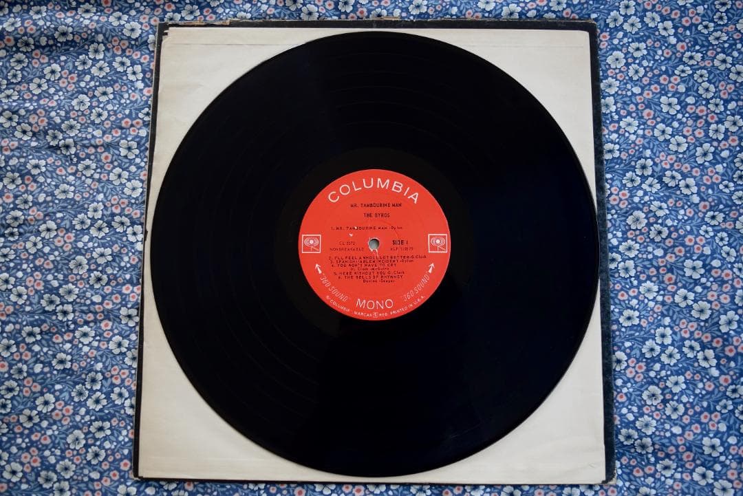 USオリジナルMONO ザ・バーズ / ミスター・タンブリン・マンMAT1/1