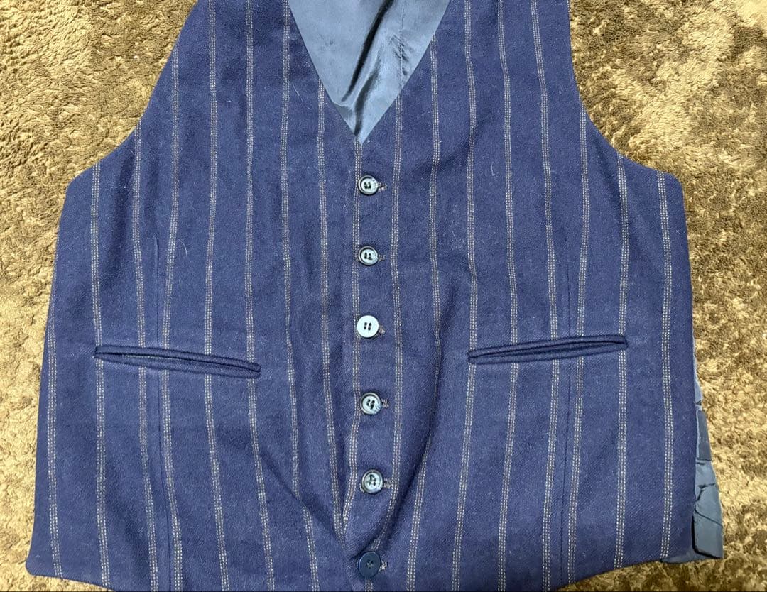 【雰囲気抜群】1940s～ wool ベスト＆スラックス（セットアップ）