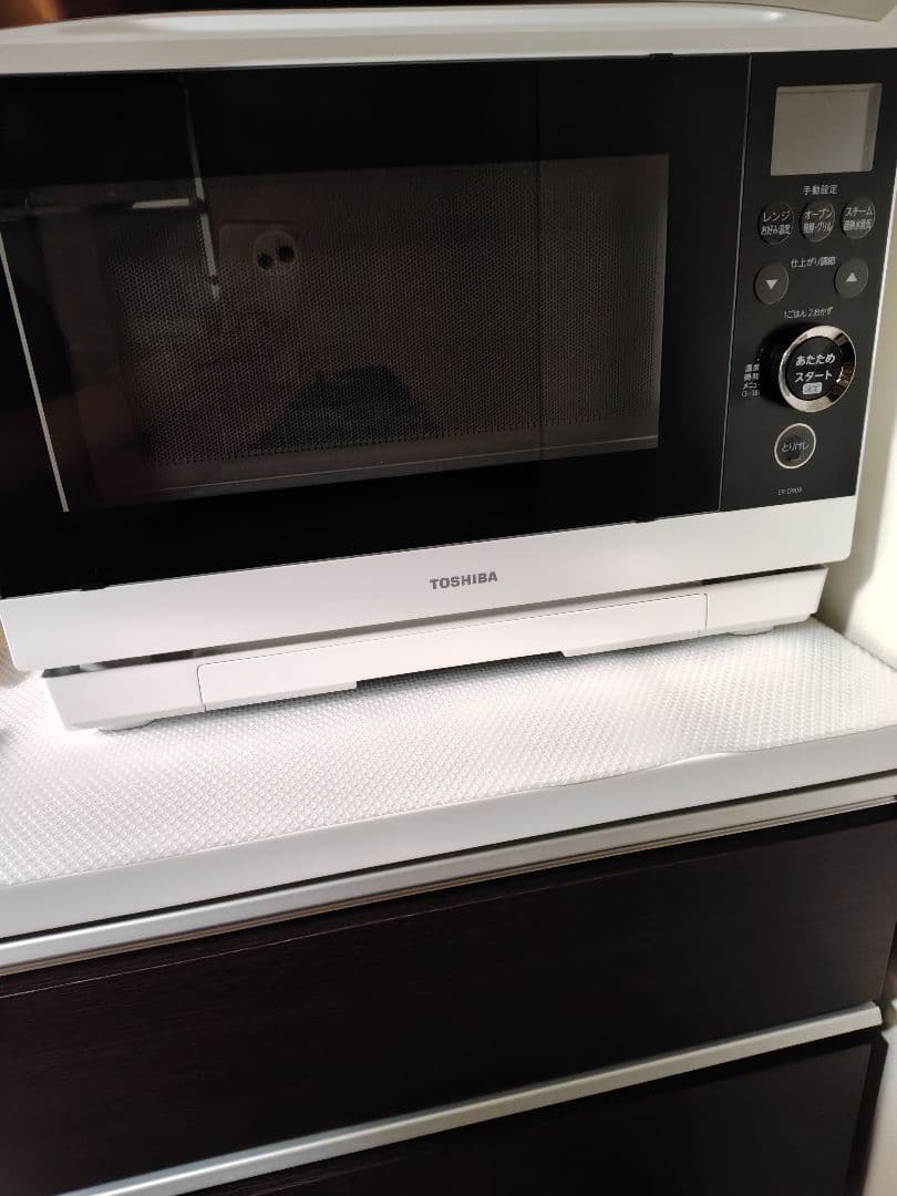 東芝　過熱水蒸気オーブンレンジ　石窯ドーム　26L　ホワイト