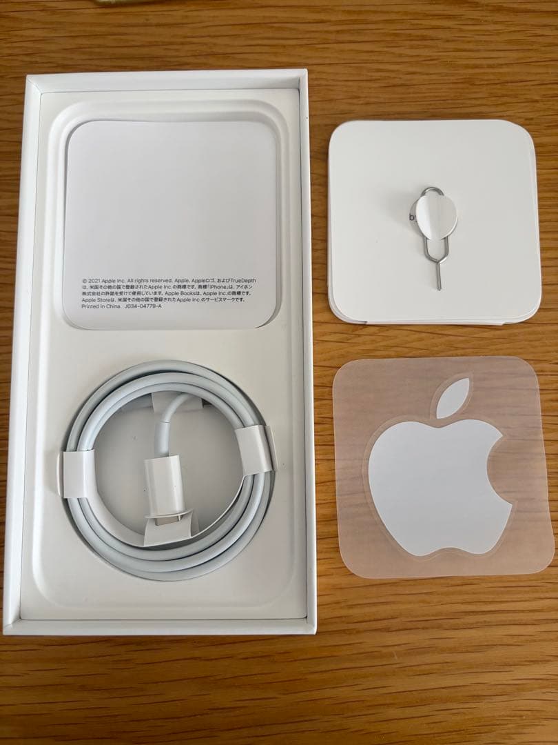 iPhone12 128GB グリーン　箱付き　ケーブル　初期化済