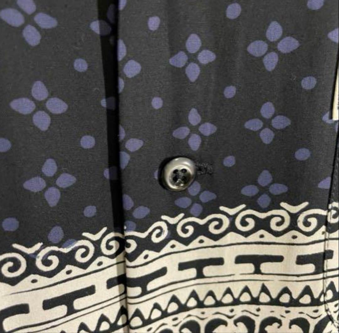 最安値☆クーティー美品☆名作レーヨンアロハシャツ