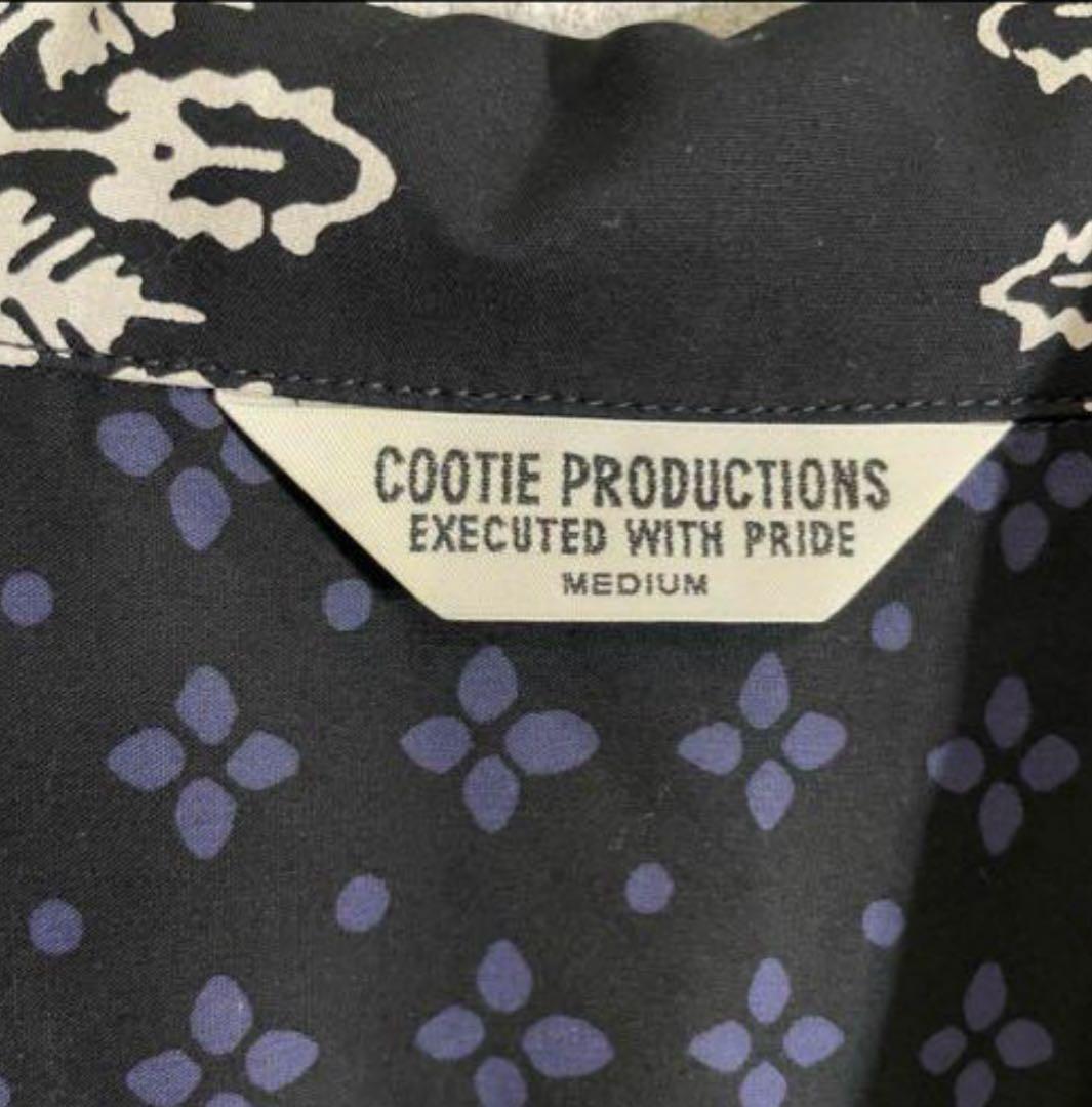 最安値☆クーティー美品☆名作レーヨンアロハシャツ