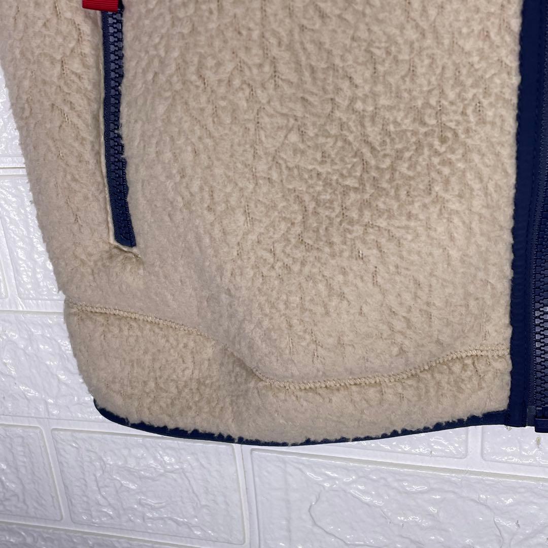 【24時間以内　匿名発送】パタゴニア　レトロパイルベスト　アイボリー　Mサイズ