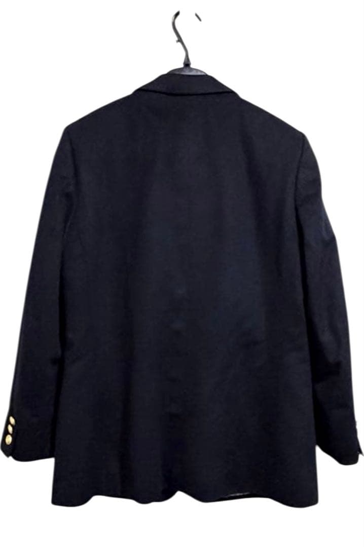 え*み様 英国製Aquascutum カシミヤ100テーラードジャケット ネイビ