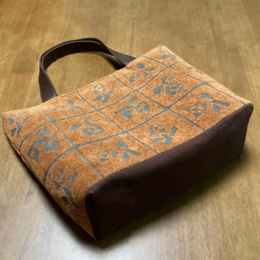 ミナペルホネン Lulu/ large(ブラウン)⚮ 2wayトートバッグ