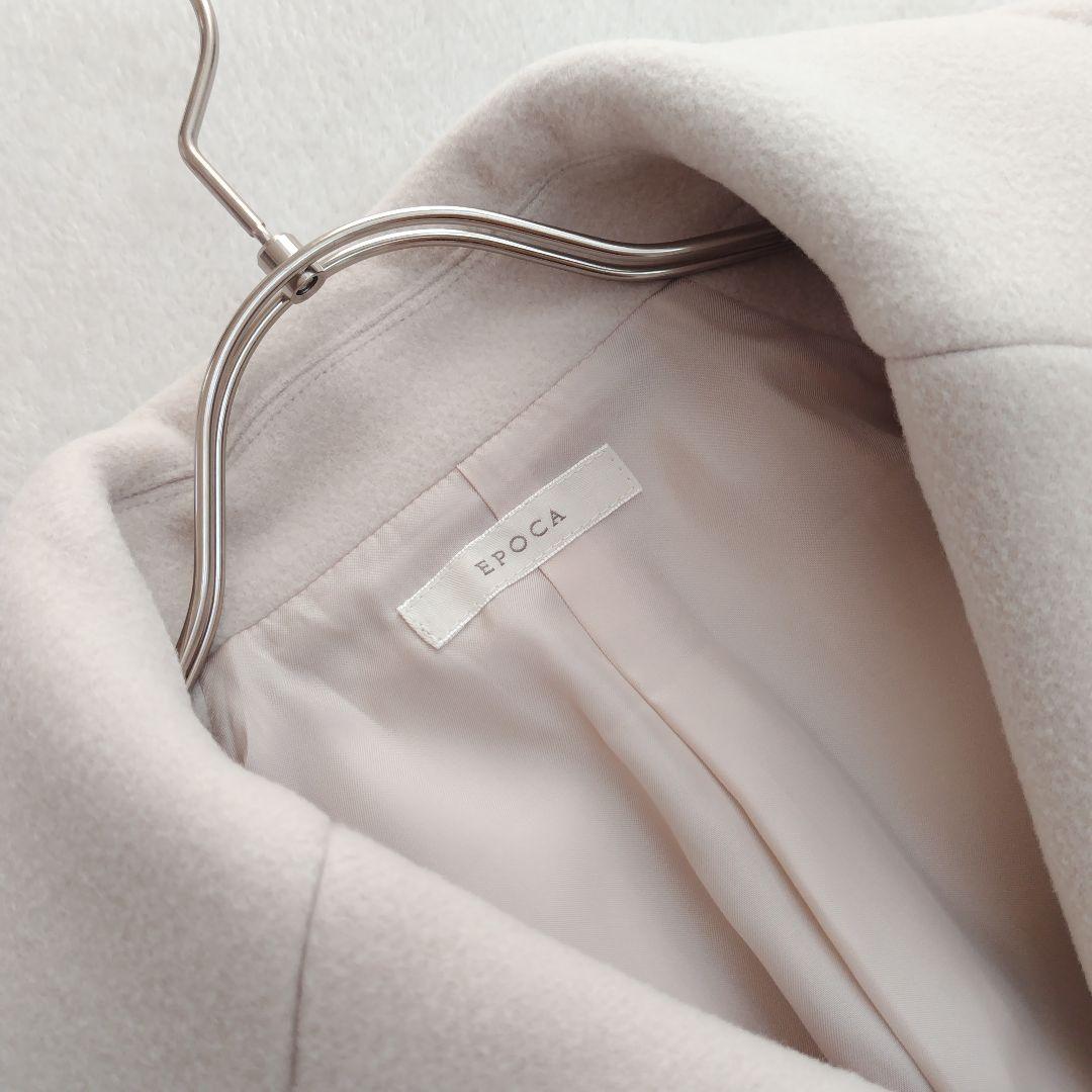 美品✨EPOCA エポカ チェスターコート ミドルコート アイボリー 38