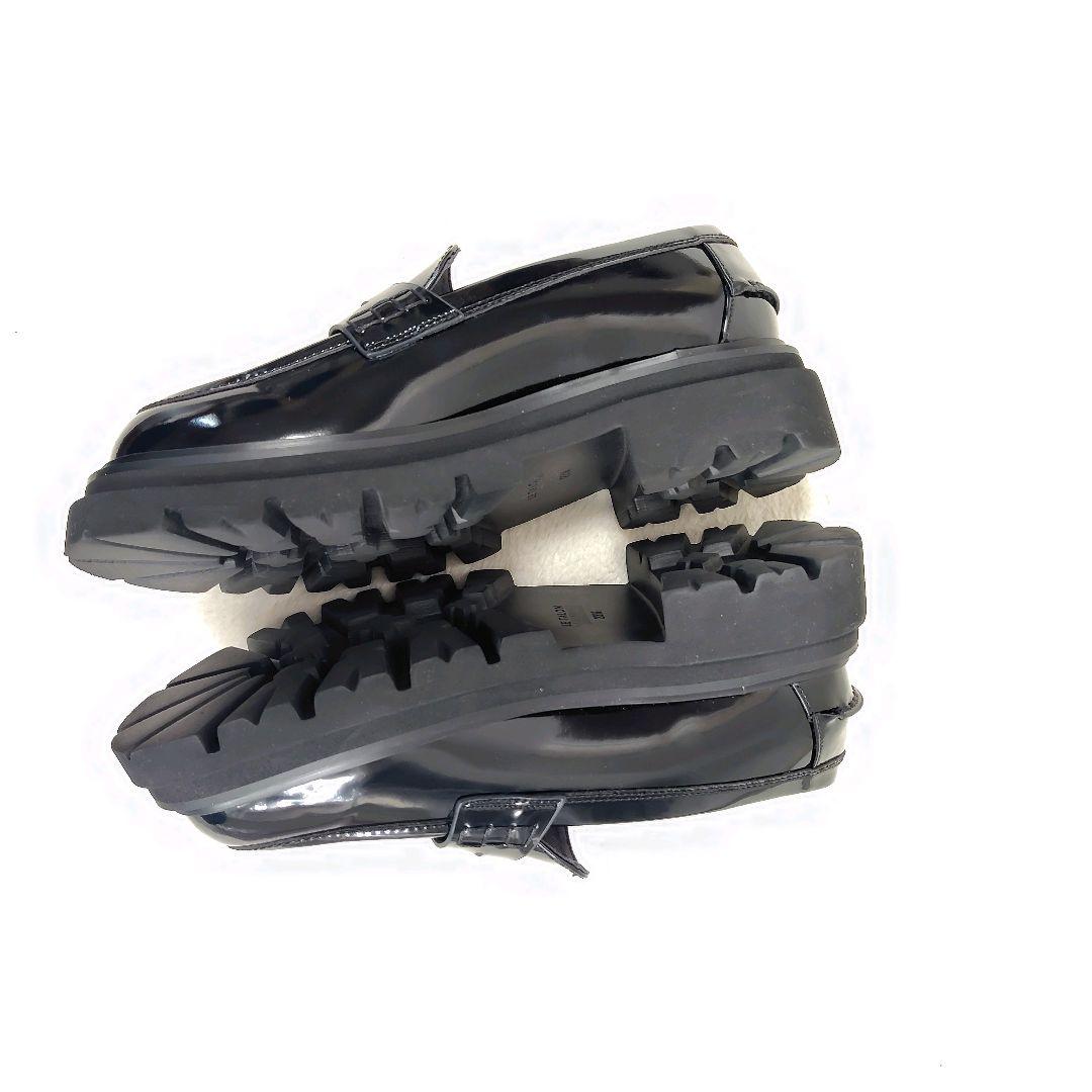 極美品　2024 ルタロン アツゾコモールドローファー 23.5cm ブラック