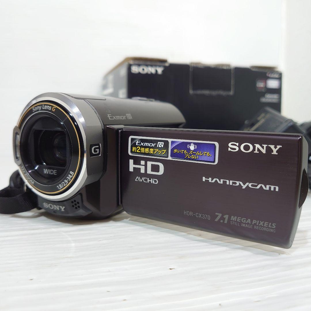 動作ok　SONY　Handycam HDR-CX370V　10年