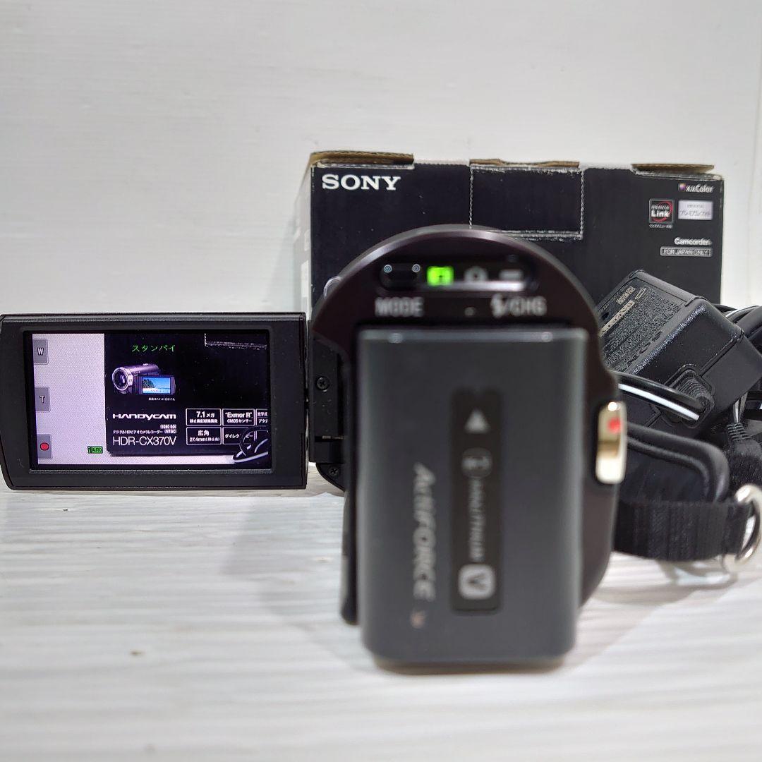 動作ok　SONY　Handycam HDR-CX370V　10年