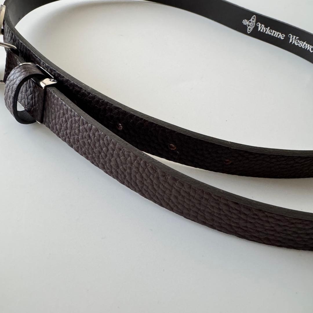 n s様Vivienne Westwood ロゴ バックル レザー ベルト