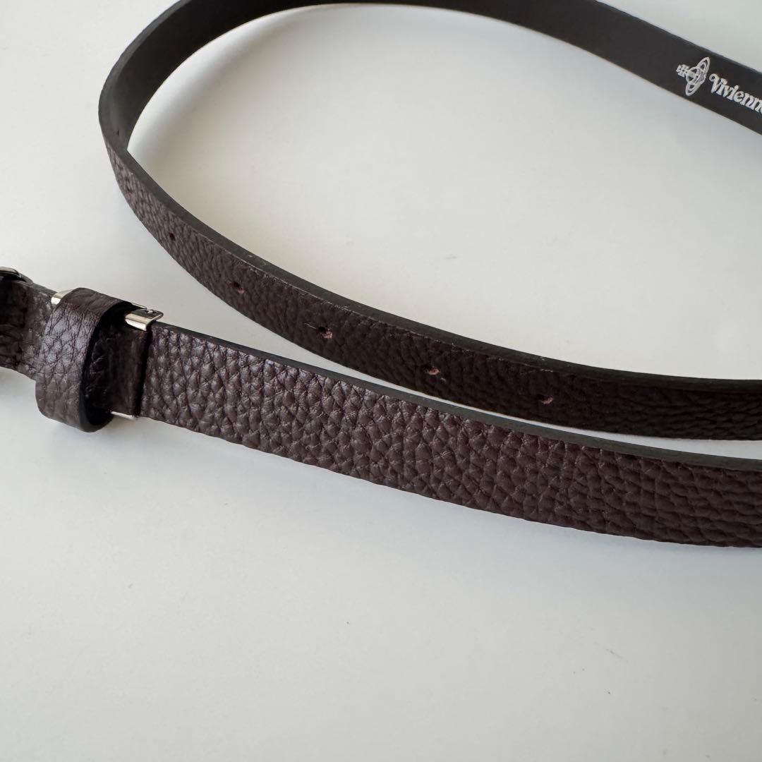 n s様Vivienne Westwood ロゴ バックル レザー ベルト