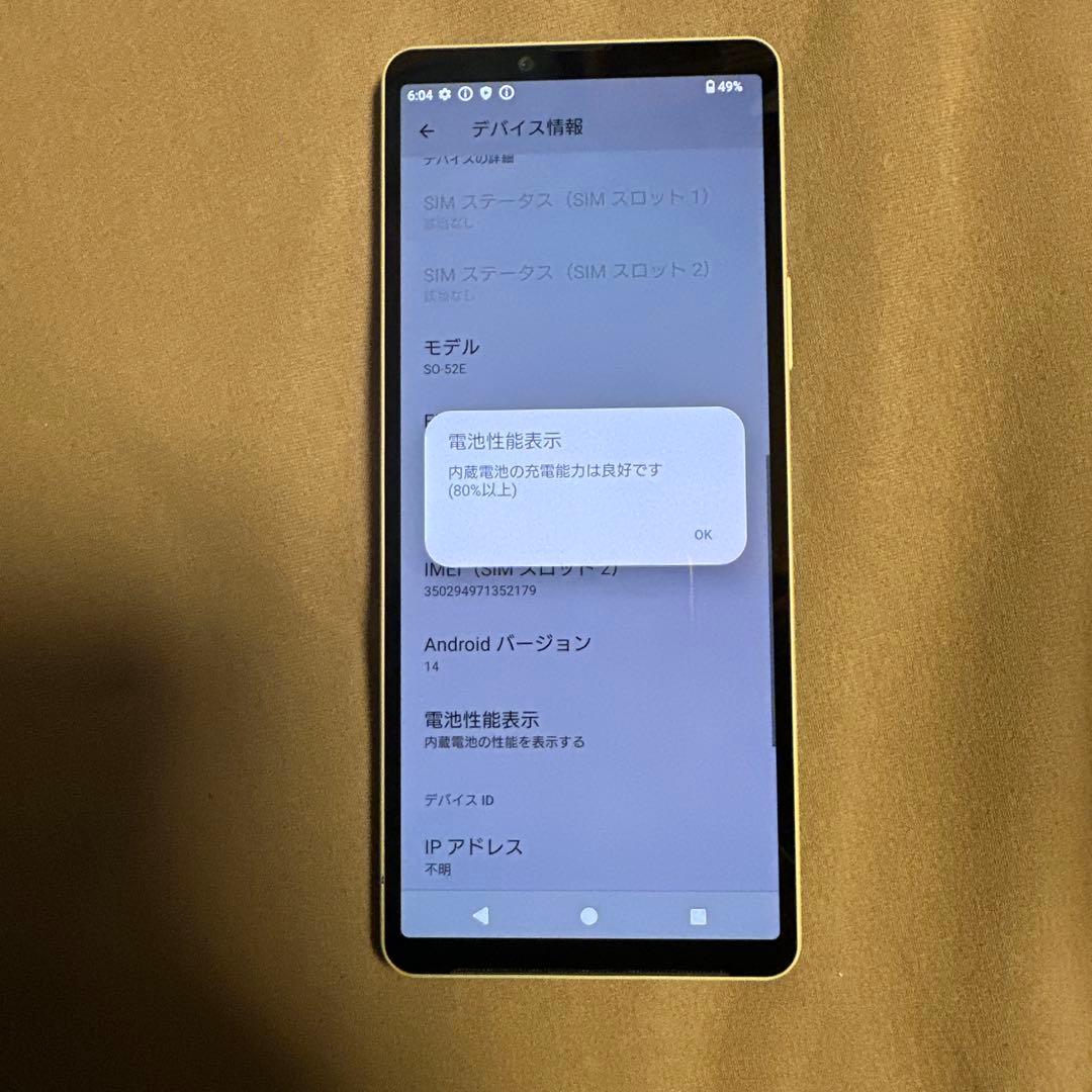 SONY Xperia 10Ⅵ 128GB docomo SO-52E 3