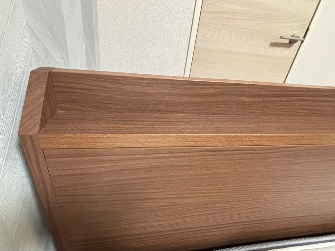 ダブルベッド フレーム+マットレス ニトリ