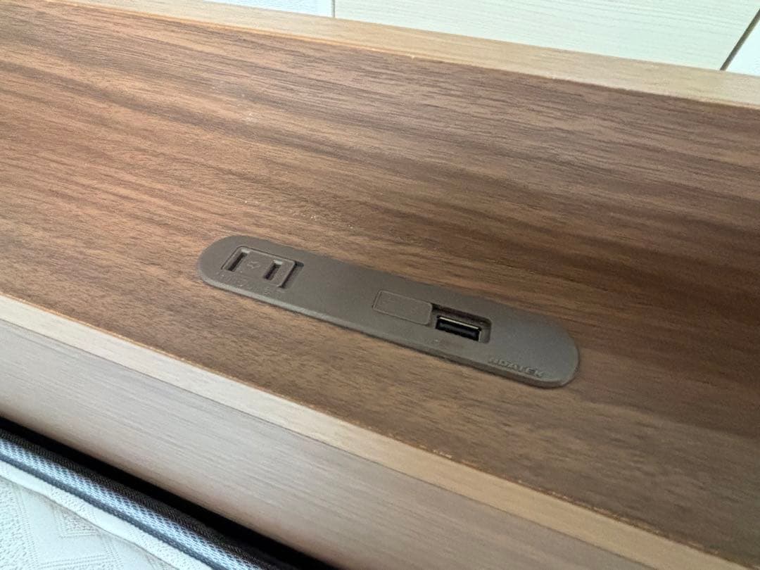 ダブルベッド フレーム+マットレス ニトリ