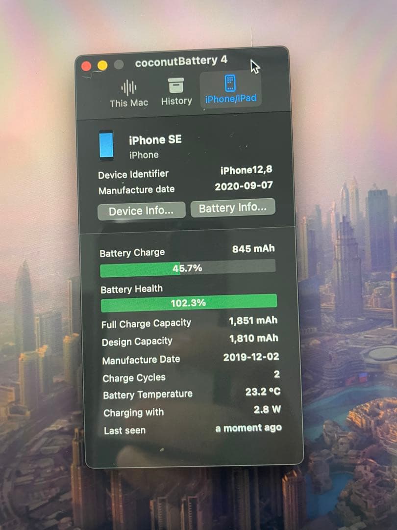 iPhone スマートフォン 256GB 新品バッテリー