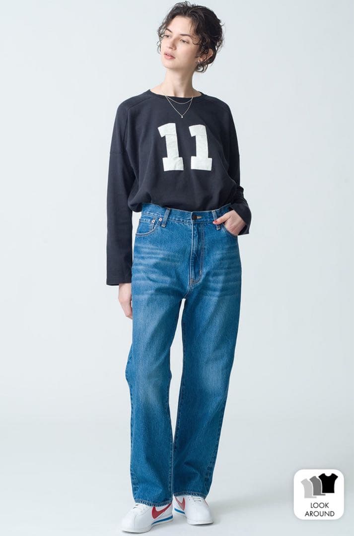 ア*リ様 新品 Ron Herman ロンハーマン ナンバリング シャツ ロンT